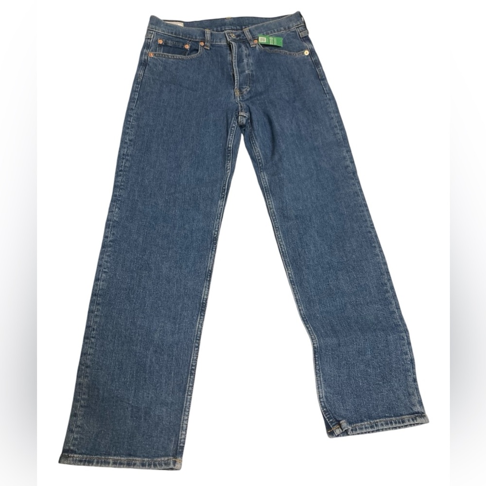 Gap cheeky straight mid rise jeans women’s size 28/6 regular. Button fly